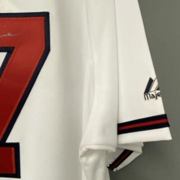 Tom Glavine Autographed Atlanta Braves Jersey with CoA - Picture 6 of 9
